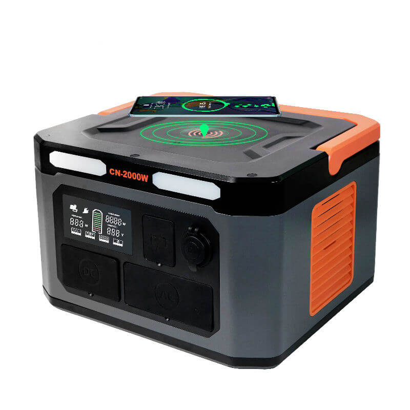 2000W Portable Power Station, 2000Wh Battery Pack