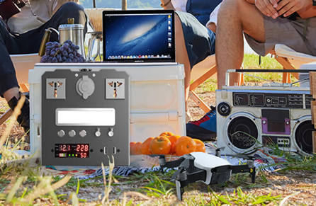 Power Up Anywhere with the Huaming 500 Watt Portable Power Supply
