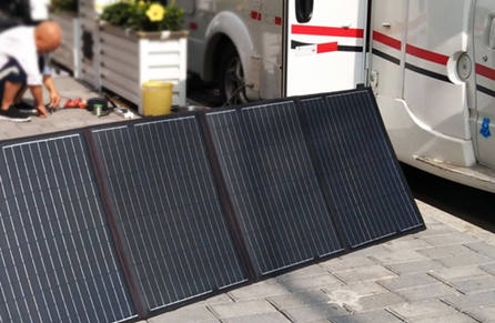 Unfold the Power of Solar Energy with Our Folding Solar Panel Kit